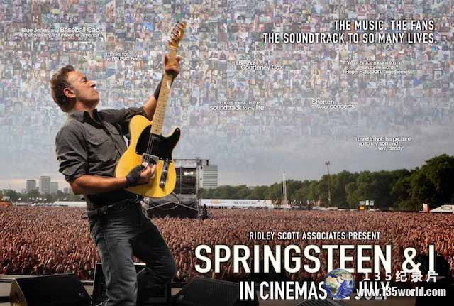 Netflix摇滚音乐纪录片《斯普林斯汀与我 Springsteen & I》全1集